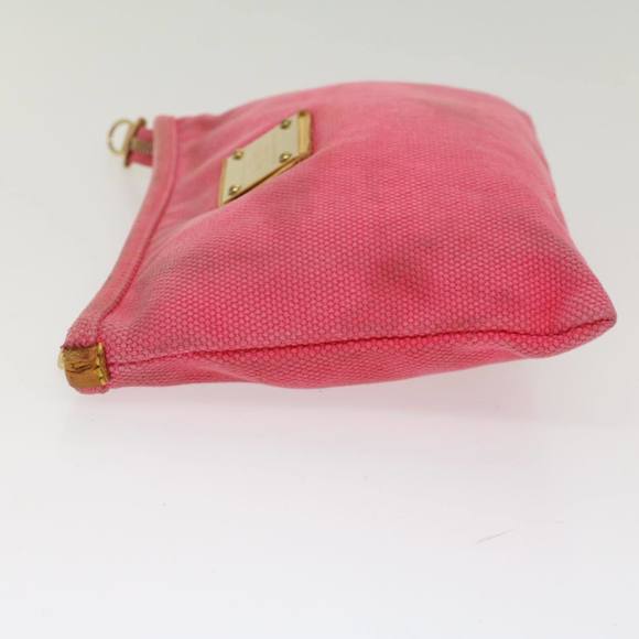 LOUIS VUITTON Antigua Pochette Plat GM Clutch Bag Pink M40065 LV Auth ep1350 - Picture 4 of 16